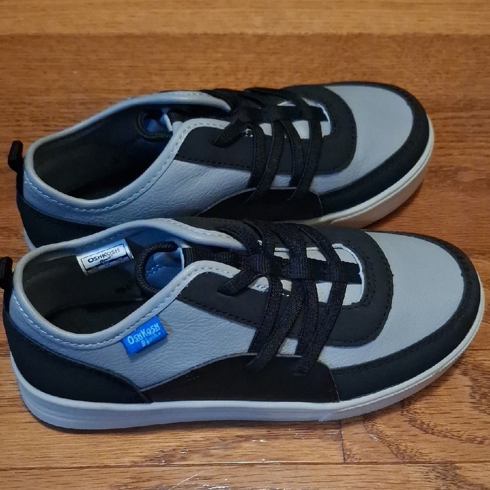 OshKosh B'gosh Men's Black and Gray Casual Shoes